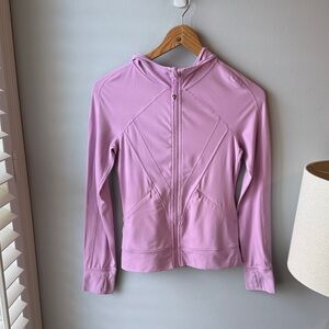 Ivivva Lululemon Pink Zip Hooded Jacket